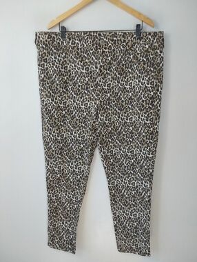 NWT American Eagle Stretch Leopard Print High Rise Jegging